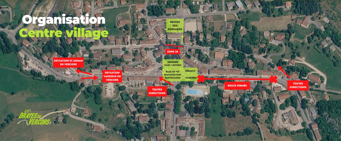 Drayes du Vercors – marché et circulation